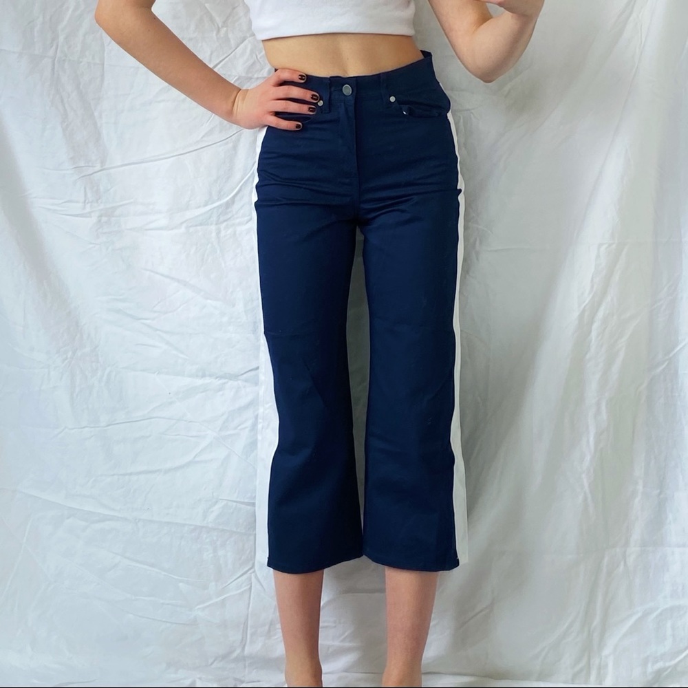 Super cute Navy blue culottes